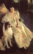 Anders Zorn Portrait of Mrs Bacon oil painting reproduction